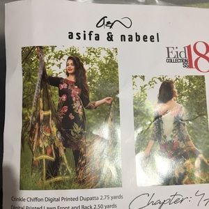 asifa and nabeel designer pakistani dress